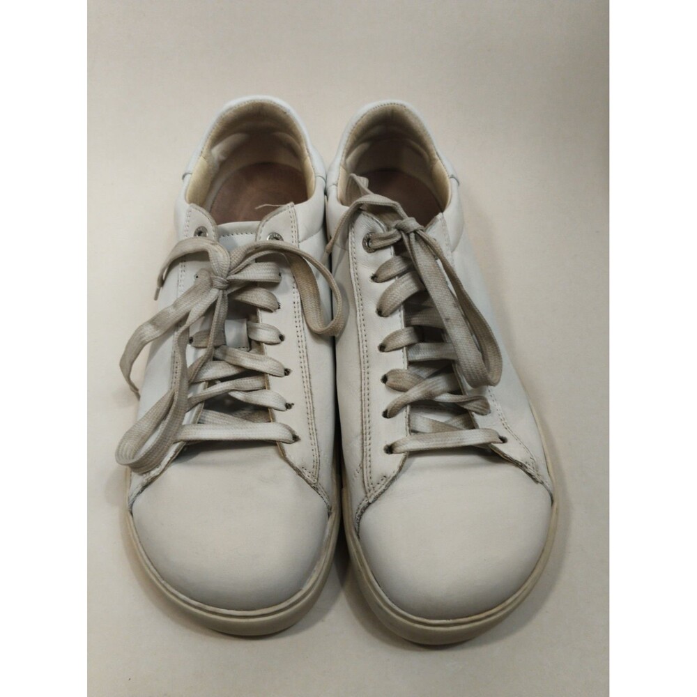 Birkenstock Unisex White Leather Sneaker Men’s Size 11
